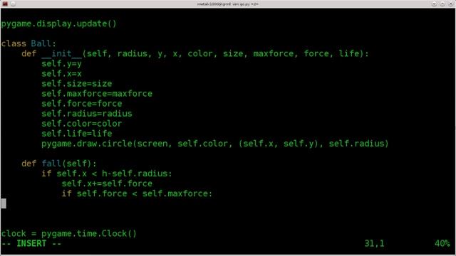 PyGame - Objects and Classes - Tutorial - Linux смотреть онлайн