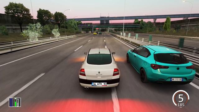 BLOK3 - AFFETMEM / ASSETTO CORSA / 4K HD / Renault Megane II / VALLA STOCK /