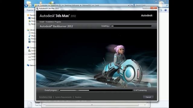 How to Install 3ds max 2012 on Window 7 Hindi / Urdu смотреть онлайн