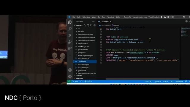 Moving 17 years of old legacy code and websites into the Cloud - Scott Hanselman at NDC Porto 2022 смотреть онлайн