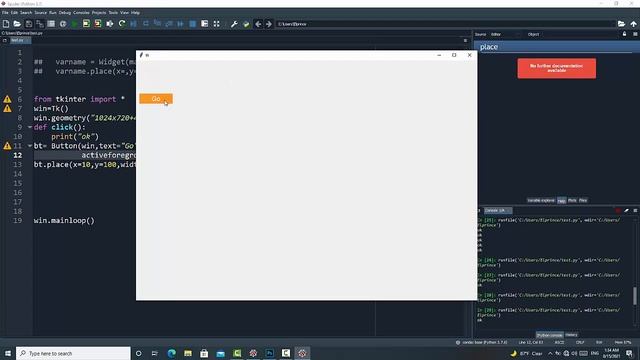 عنصر ال button وخصائصه tkinter |بايثون смотреть онлайн