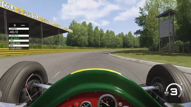 STOCK LOTUS 25 @ MONZA 1966 ROAD COURSE 1:49.451 04/01/17 смотреть онлайн