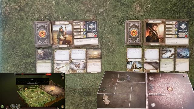 Lord Of The Rings Journeys In Middle Earth - Battlemap Gameplay Part 1 - Bilbo And Beravor