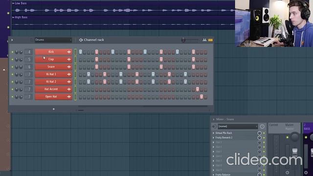 02. FL Studio основы - Channel Rack (Стойка инструментов) и Step Sequence (Пошаговый Секвенсор) смотреть онлайн