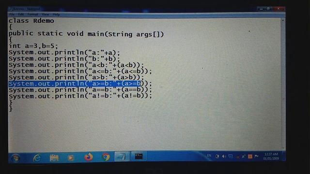 11.Java Example of Relation Operators смотреть онлайн