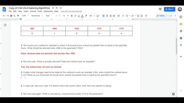AP CS A - Code.org: Unit 3: Lesson 4 #2 (2022) смотреть онлайн