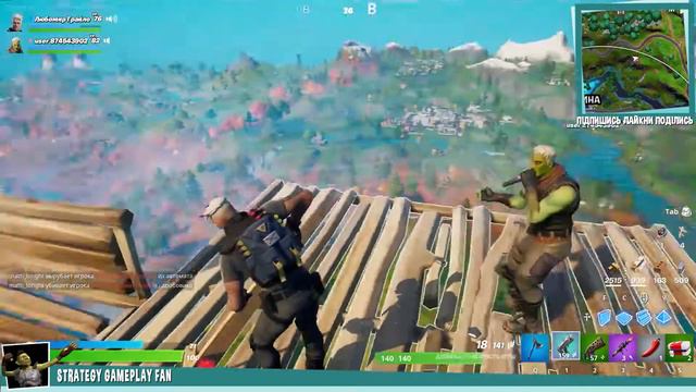 Челлендж на Топ1 зі скайбази | Фортнайт українською смотреть онлайн