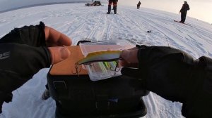 Судак на ратлины.Зимняя рыбалка на Каме