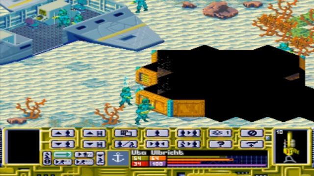 PS1 X Com Terror from the Deep Intro & Gameplay смотреть онлайн