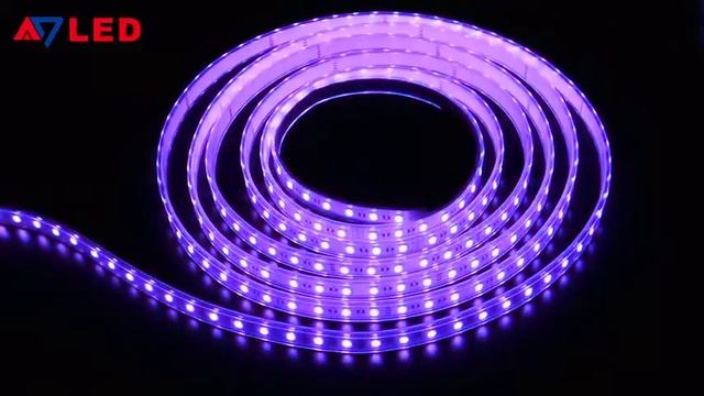 ADLED Review SMD 5050 60LEDS/M RGBW LED Strip 4 in 1 multicolor changing flexible Tira led Luces смотреть онлайн
