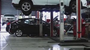 Модульные полы для СТО.Модульные полы для автосервиса.