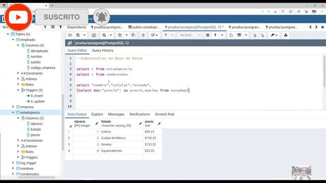 Cómo crear una SUBCONSULTA - Curso de PostgreSQL #53 смотреть онлайн