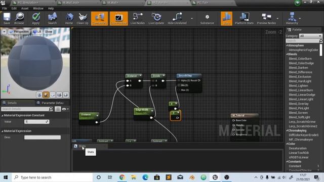 Unreal Engine 4 Tutorial - Wall Transition Effect - Material VFX#1 смотреть онлайн