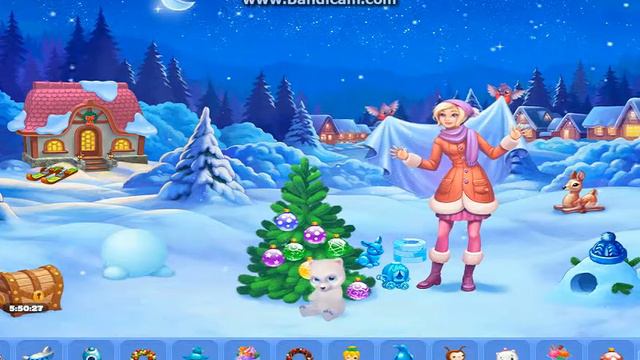 Играем в Ёлочку 2016. а так же украшаем полянку новыми игрушками:) смотреть онлайн