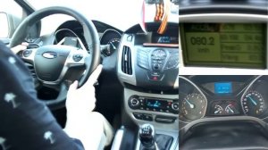 Ford Focus 3 2.0 MT: реальная динамика 0-100, 0-150, разгон с хода (80-120, 60-100, 30-70)