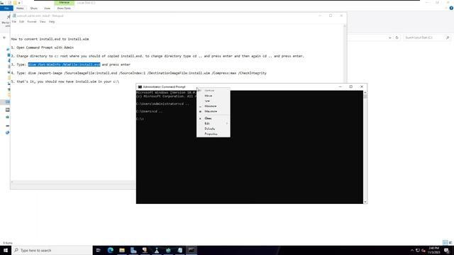 Fix! How to Get Install.wim From Windows 10 Installation File if Missing in Windows 10/11/8.1/8? IS смотреть онлайн
