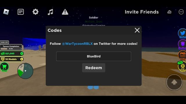 *New Update* War tycoon codes for medal | War tycoon codes | War tycoon code | War tycoon смотреть онлайн