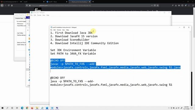 How to setup Java JDK 15 and JavaFX 15 environment for commandline and Intellij IDE in Bangla বাংলা смотреть онлайн