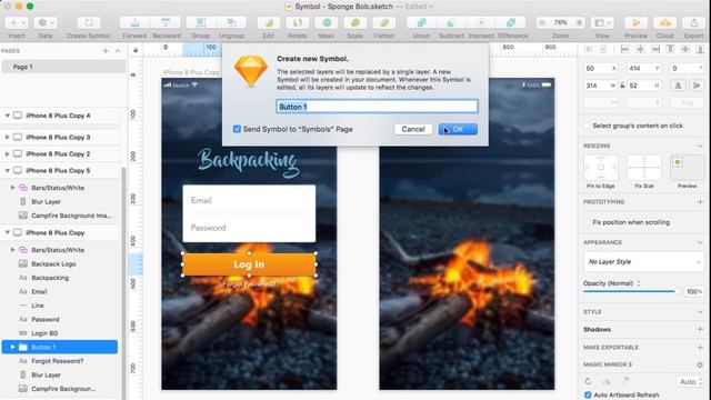 1.04 Sketch - Basics - Functions of the Toolbar pt3 Symbols смотреть онлайн