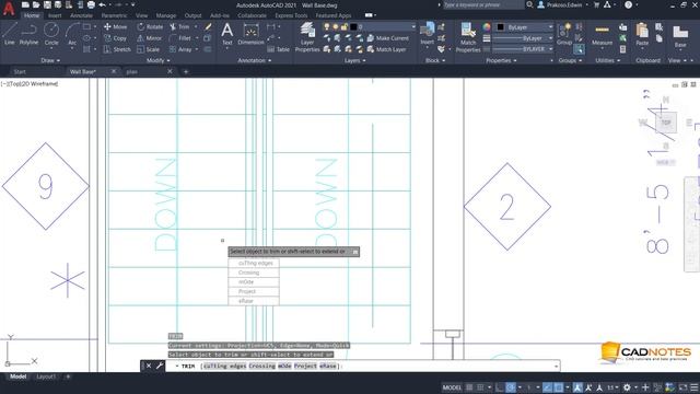 What's New in AutoCAD 2021 Quick Mode for Trim and Extend смотреть онлайн