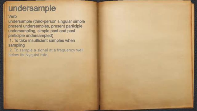 What does undersample mean? смотреть онлайн