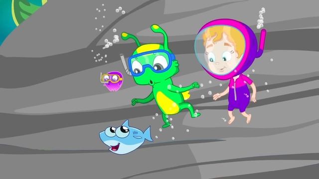Nos encontramos una SIRENA ?♀️ | Dibujos infatiles | Groovy el Marciano смотреть онлайн
