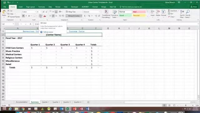 Excel 2016 Module 6 Part 8 CustomTemplates - 480p смотреть онлайн