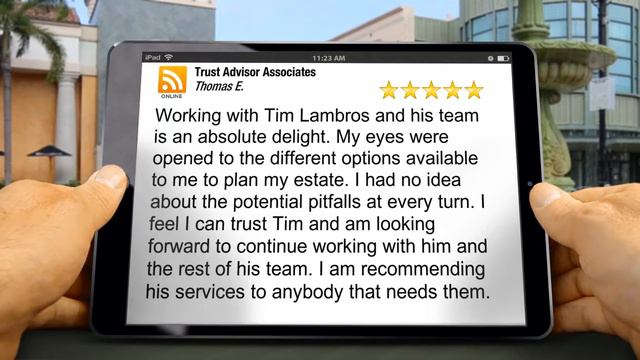 Trust Advisor Associates Tucson Exceptional 5 Star Review by Thomas E. смотреть онлайн