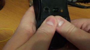 Замена батареек AA в мышке Logitech