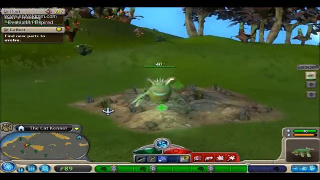 Worm Creature - Spore Kitty Evolution Episode 8 смотреть онлайн