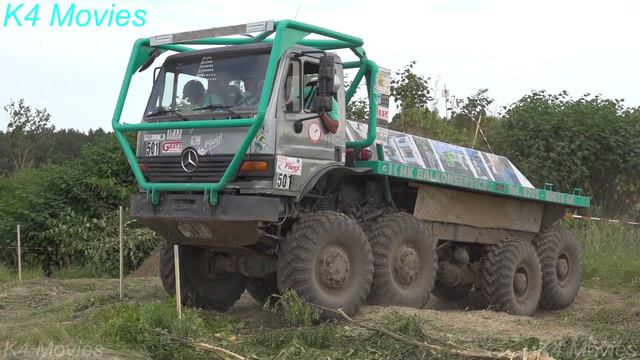 8X8 Mercedes-Benz Truck in Truck Trial | Klieken, 2018 | No. 501 смотреть онлайн