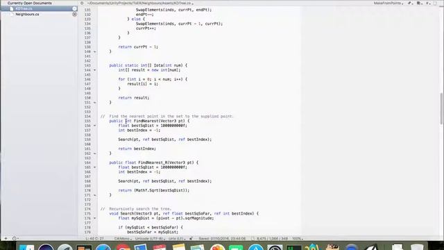[Unity3d Tutorial] Nearest neighbour search with KD-Tree (Pt6) смотреть онлайн