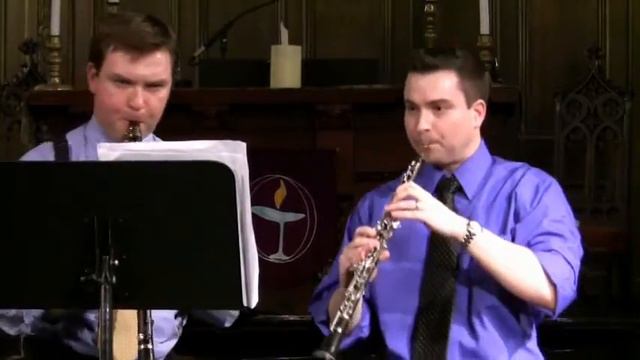 Rodion Shchedrin "Three Shepherds" Mimi Stillman flute Geoffrey Deemer oboe Samuel Caviezel clarine смотреть онлайн