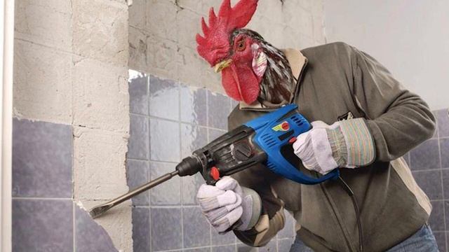 Звук перфоратора для соседей реалистичный ремонт