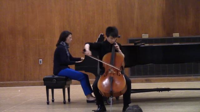 Kabalevsky Cello Concerto No. 1, Op. 49: I. Allegro - Isaiah Wu смотреть онлайн