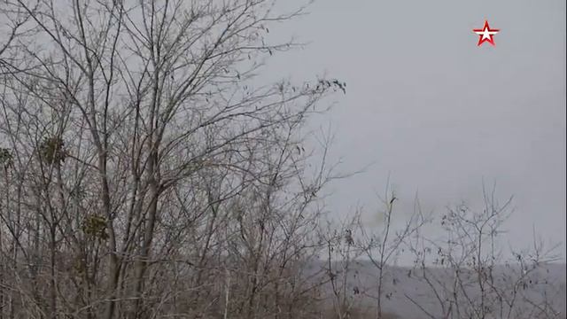 Russian troops firing on Ukrainian positions with 9M111 and Shturm-S 9M114 ATGM. #ukraine #russia смотреть онлайн