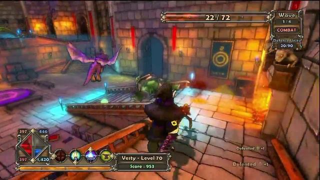 Dungeon Defenders Guide Level 3 - Magus Quarters смотреть онлайн