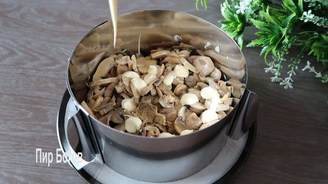 Салат «Мужские слезы». Готовим вкусный салат с курицей, грибами и корейской морковью. смотреть онлайн