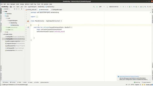 How to implement Data Binding in Android Studio for begginers смотреть онлайн