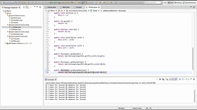 "Java Programming Tutorial" | "Super Mario Game" #12 | Collision Detection смотреть онлайн