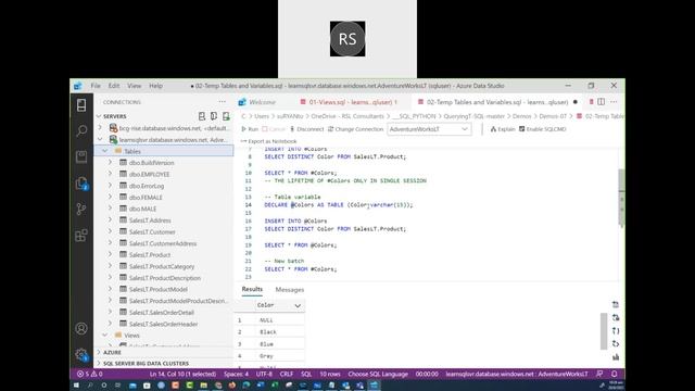 WeekendLearning SQL 05B 20220820 смотреть онлайн