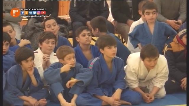 Открытое первенство по дзюдо, к новому году прошло в Хасавюрте. смотреть онлайн