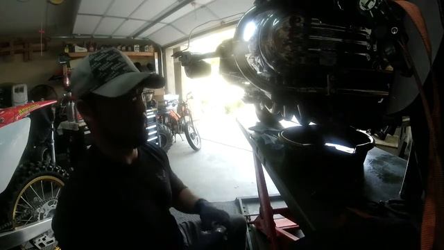 Honda Valkyrie Engine Oil Change