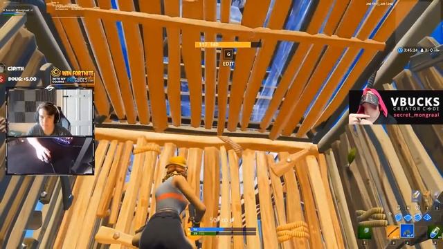 Mongraal | NEW PLAYGROUND METHODS *2 90s in 1 Jump* (Fortnite Creative 1v1's w/ Mitr0) смотреть онлайн
