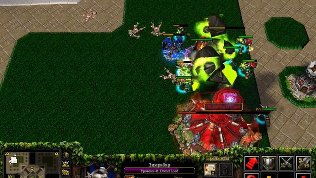 обзор карты warcraft 3 Footmen lvl 10000 смотреть онлайн