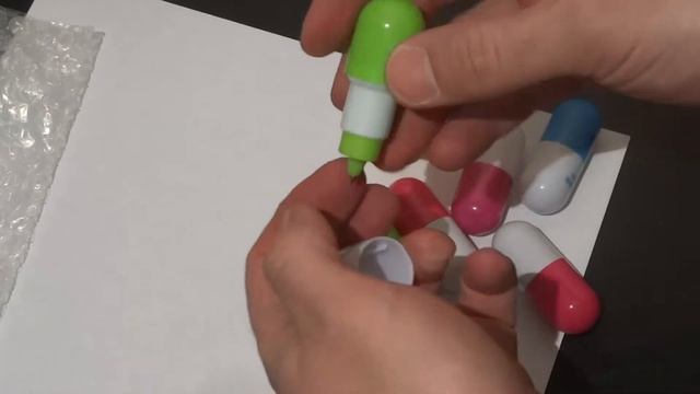 Капсула-Шариковая Ручка. Пластиковые Витамины-Шариковая Ручка смотреть онлайн