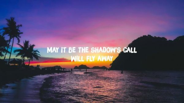 May It Be - Enya (Lyrics)
