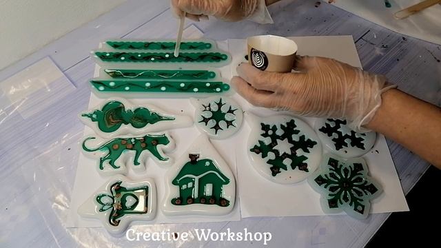 ?ИЗУМРУДНЫЕ ЕЛОЧНЫЕ ИГРУШКИ своими руками 2022?DIY christmas ornaments ?УКРАШЕНИЯ НА ЕЛКУ? смотреть онлайн