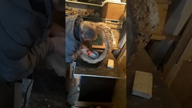 колода для пчел своими руками.получился грибок на дачу смотреть онлайн