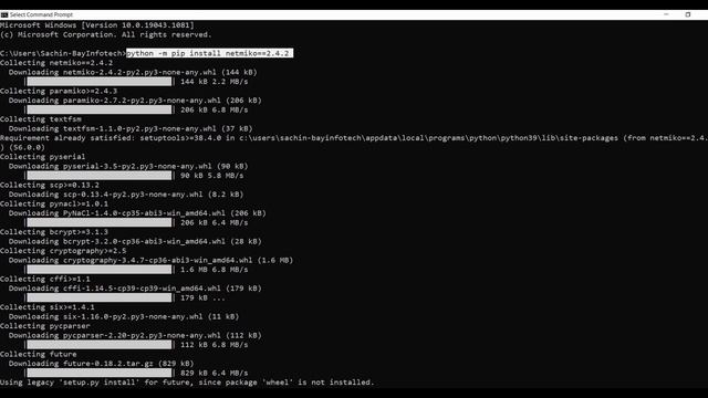 Deploying different config using SSH & Netmiko on multiple devices - Python смотреть онлайн